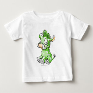 Moehog sprenkelte baby t-shirt