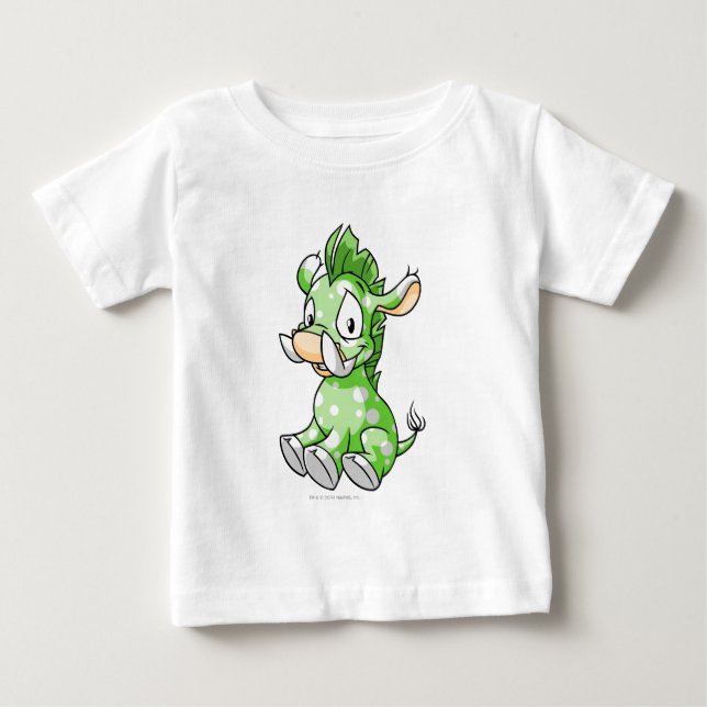 Moehog sprenkelte baby t-shirt (Vorderseite)