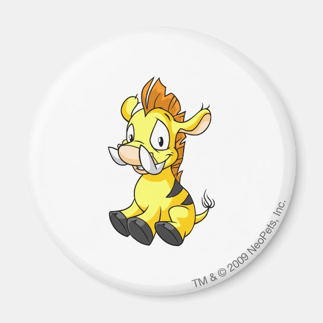 Moehog Yellow Magnet (Vorne)