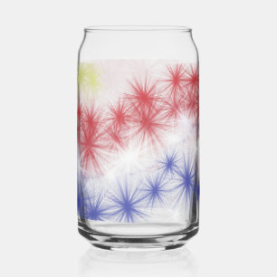 Moe's Feuerwerk Feier Trinkbehälter Set Stemless Dosenglas