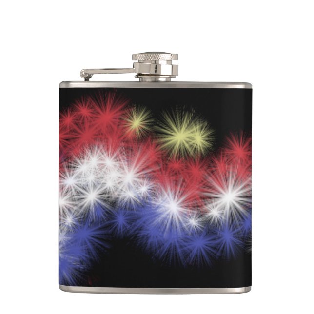 Moe's Fireworks Flask Flachmann (Vorderseite)