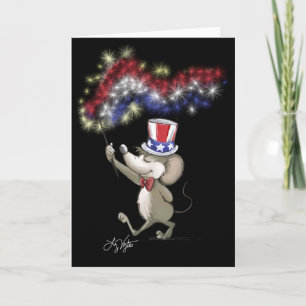 Moe's Happy 4. Juli Night Blank Card Karte