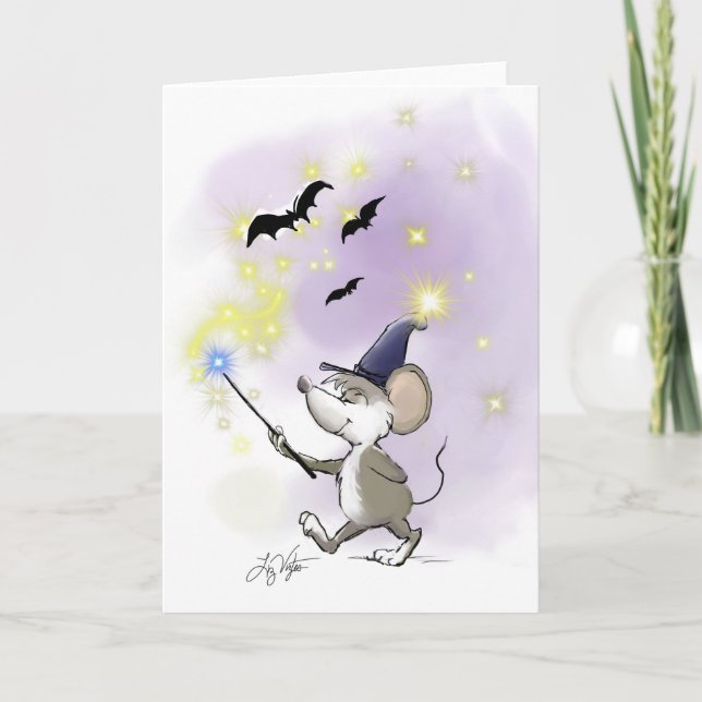 Moe's Happy Halloween Karte (Vorderseite)