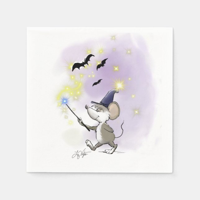 Moe's Happy Halloween Serviette (Vorderseite)