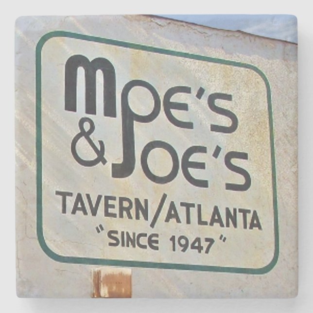 Moe's & Joe's Atlanta, Moe's & Joe's Steinuntersetzer (Vorderseite)
