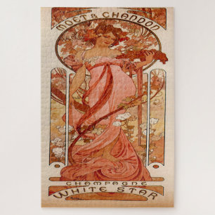 Moët & Chandon White Star: Eine Art Nouveau Editio Puzzle