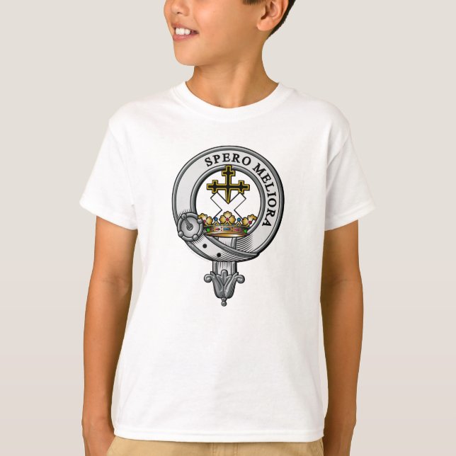 Moffat Wappen Abzeichen T-Shirt (Vorderseite)