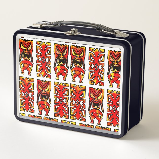Mog Mog Tiki Warrior Lunch Box (Vorderseite)