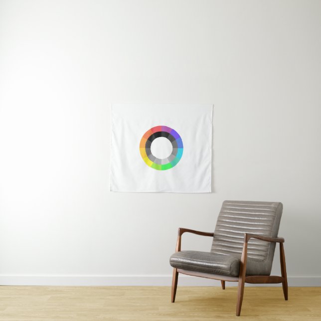 MOGAI Pride Tapestry Wandteppich (Beispiel (Horizontal))