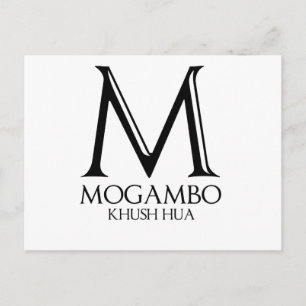 Mogambo Postkarte