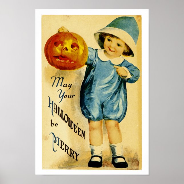 Möge dein Halloween fröhlich sein Poster (Vorne)
