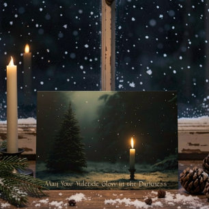Möge dein Julfest im gotischen Jul-Wintersonnenwen Feiertagskarte