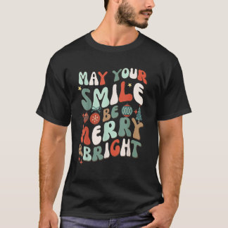 Möge dein Lächeln fröhlicher, feiner Zentist Chris T-Shirt