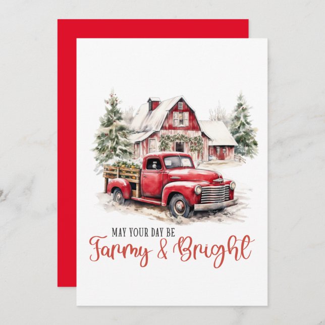 Möge dein Tag heiraten und hell sein Einladung (Vorne/Hinten)