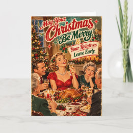 Möge Dein Weihnachten fröhlich sein & Deine Verwan Karte