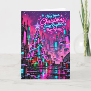Möge dein Weihnachten heller strahlen als Neon