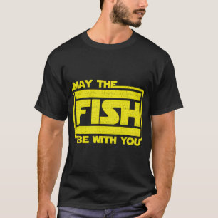 Möge der Fisch mit dir beim Angeln sein T-Shirt