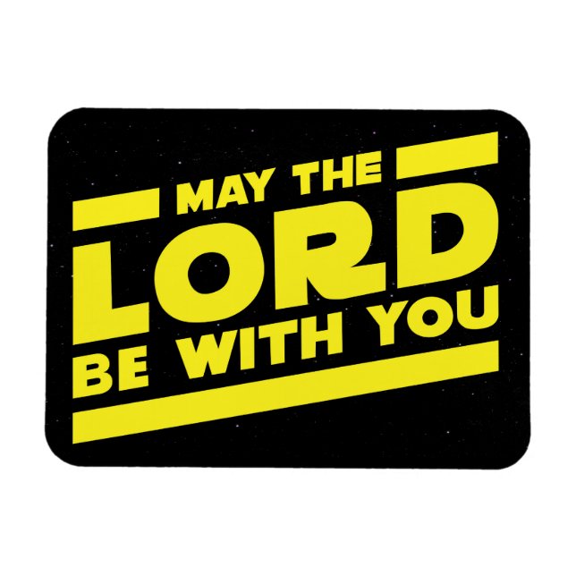 Möge der Herr bei dir sein Magnet (Horizontal)