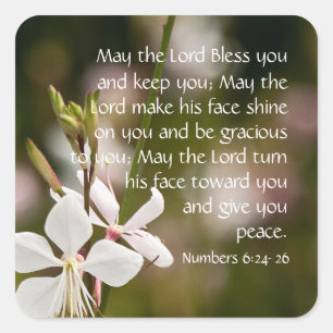 Möge der Herr dir den Sticker segnen