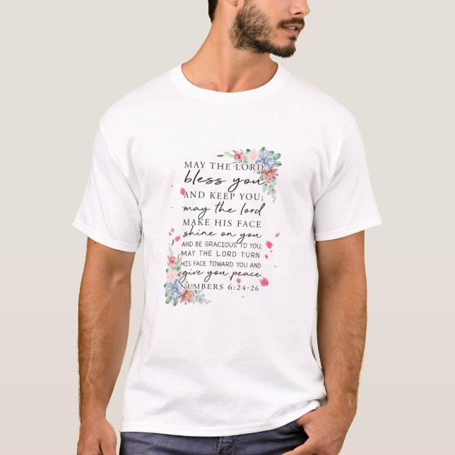 Möge der Herr euch segnen T-Shirt (Vorderseite)