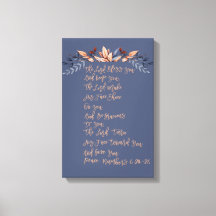 Möge der Herr euch segnen und euch Behalten haben