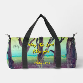 Möge der Herr segnen Sie schneiden Nähtasche druck Duffle Bag