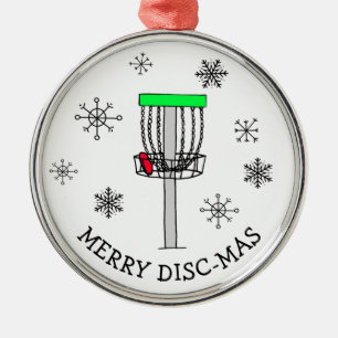 Möge der Kurs mit dir sein, Disc Golf Ornament Aus Metall