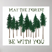Möge der Wald bei dir GERETTET werden