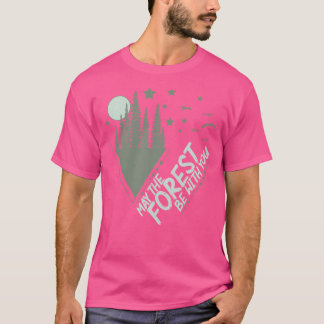 Möge der Wald bei dir sein Baseballschläfchen T-Shirt