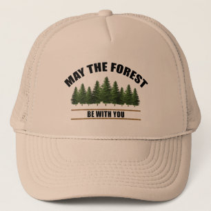 Möge der Wald bei dir sein LKW-Hut Truckerkappe