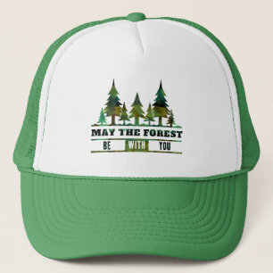 Möge der Wald bei dir sein Truckerkappe