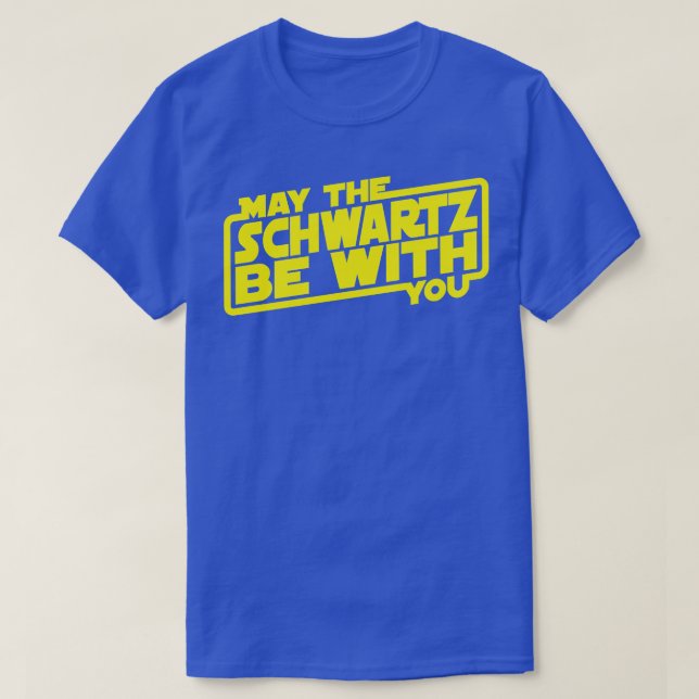 Möge die Schwarze mit dir zusammen sein T-Shirt (Design vorne)