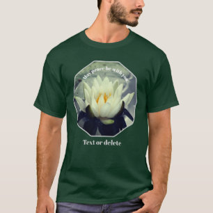 Möge Frieden mit Ihnen sein Lotus Inspirierend  T-Shirt