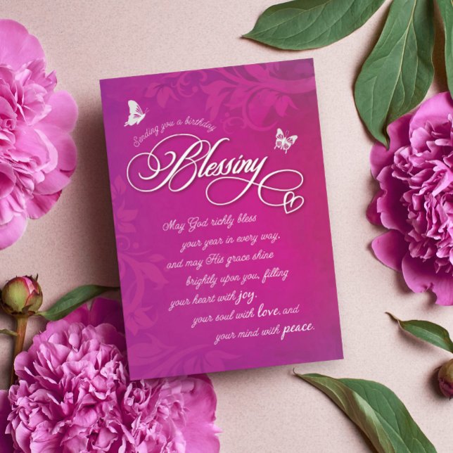 Möge Gott dein Jahr in jeder Hinsicht gut segnen Karte (Von Creator hochgeladen)