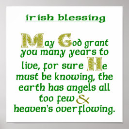 Möge Gott dir viele Jahre geben Poster