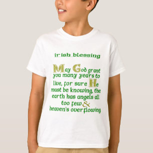 Möge Gott dir viele Jahre irischer Segen geben T-Shirt