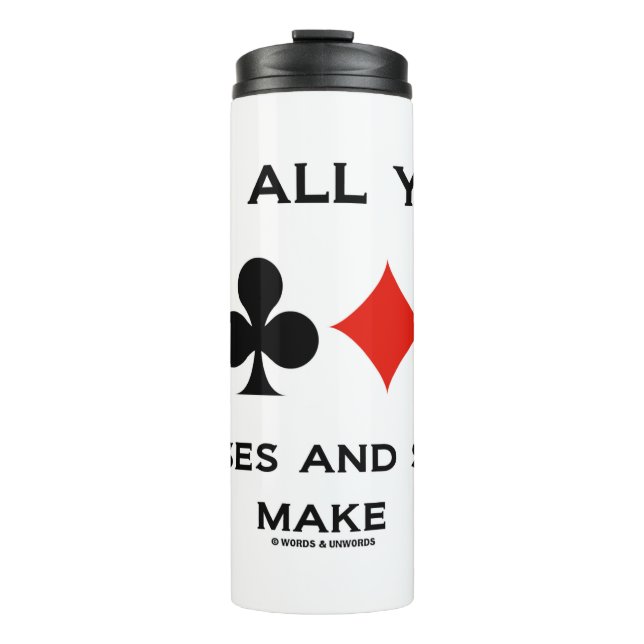 Mögen alle Ihre Finanz- und Slams Bridge-Spiel mac Thermosbecher (Vorderseite)