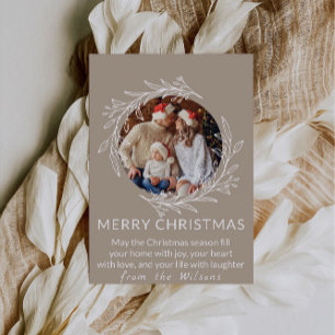 Mögen eure Tage fröhlich und hell sein Feiertagskarte