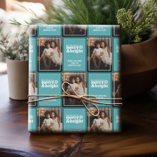 Mögen Ihre Tage glatt sein - 1 Foto Whimsical Geschenkpapier