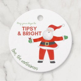 Mögen Ihre Tage Tipsy & Bright Tags sein Geschenkanhänger