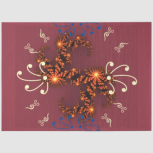 Mögen Ihre Weihnachten froh und hell Wrapping Pa Seidenpapier