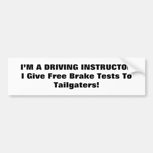 Mögen nicht mein Fahren? Reihe Autoaufkleber (Vorne)