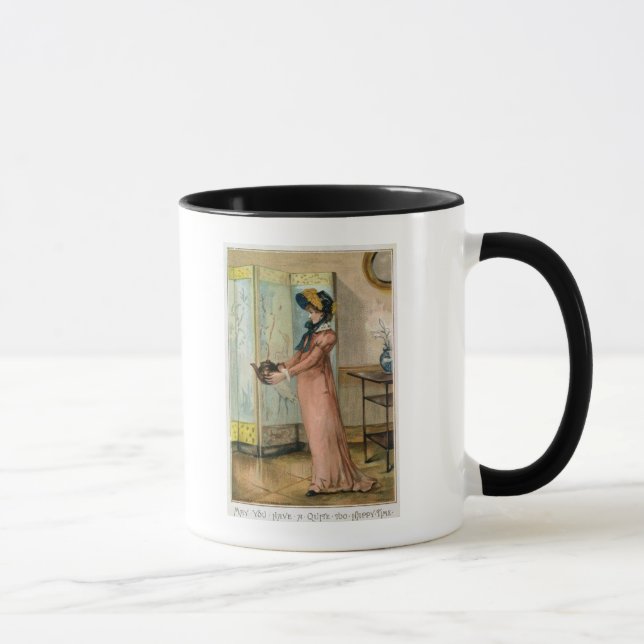 Mögen Sie eine ziemlich zu glückliche Zeit, Tasse (Rechts)