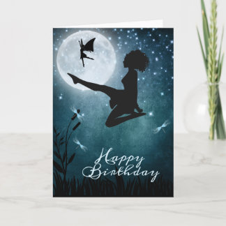 Mögen Sie Geburtstag mit Fairies Irish Dance tanze Karte