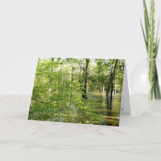 Mögen Sie im Überlauf leben - danken Sie zu Dankeskarte