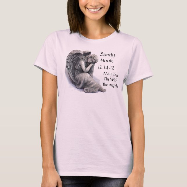 Mögen sie mit den Engeln fliegen? T-Shirt (Vorderseite)