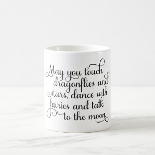 Mögen Sie mit Feen irischem Segen tanzen Tasse