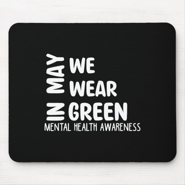 Mögen wir den Monat Gr. Mousepad (Vorne)