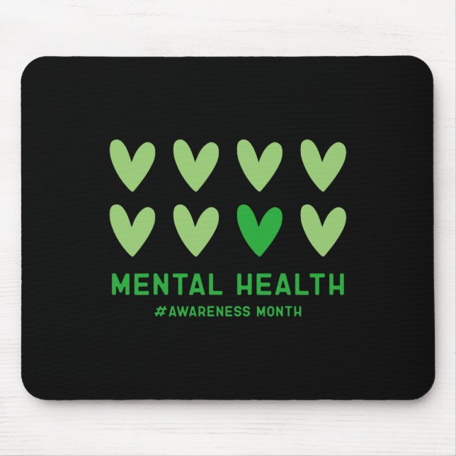 Mögen wir einen Monat der Bewusstseinsbildung für  Mousepad (Vorne)