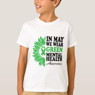Mögen wir Grün für den Mental Health Awareness Mon T-Shirt